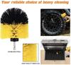 Scrub Pads Power Scrubber Kit Household Cleaning Electric Drilling Brush with Nylon Brush Eco-Friendly