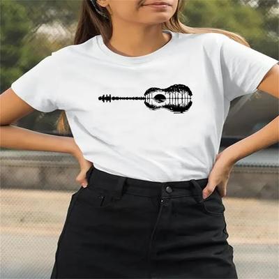 Women Female Peace Life Trend Cute Tee Fashion Short Sleeve Shirt Lady Spring Summer Print Clothes Graphic T-shirt