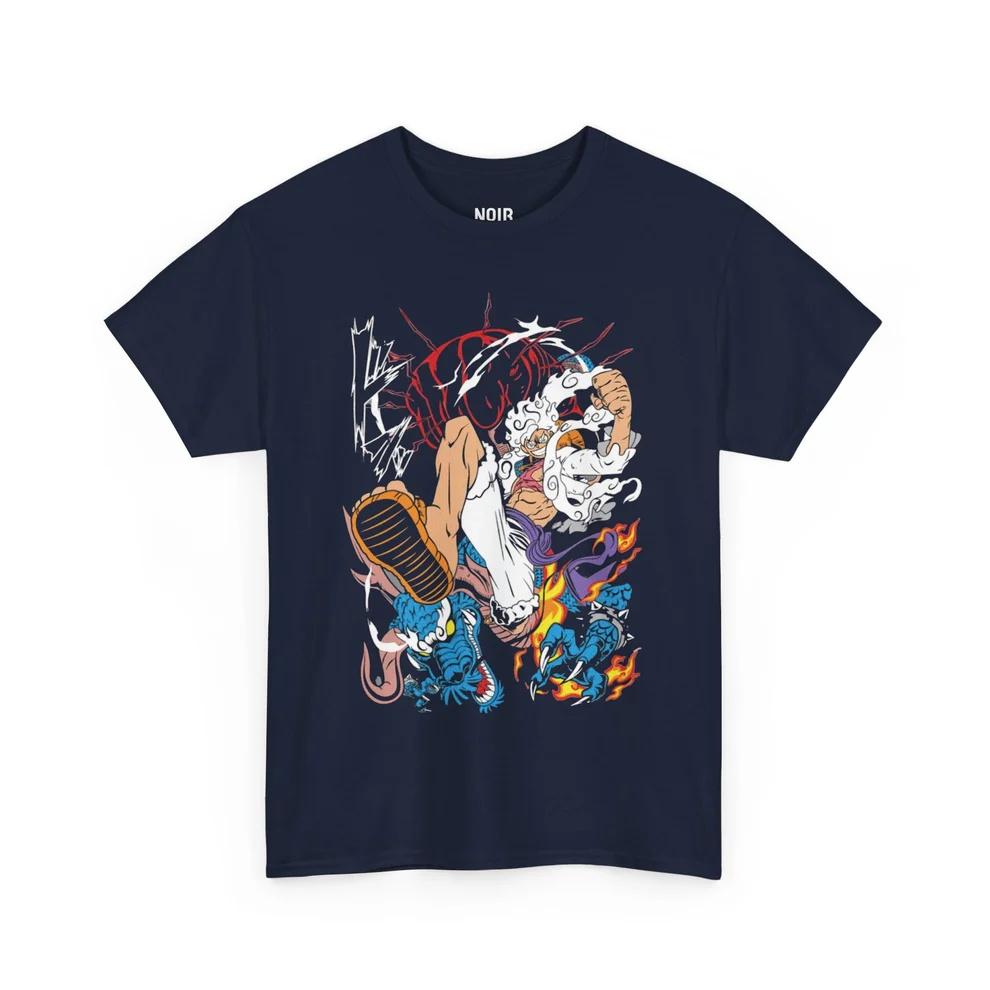 One Piece Monkey D Luffy TShirt for Men Women Harajuku 100 Cotton Lightweight Loose Streetwear Short Sleeve Graphic Tee