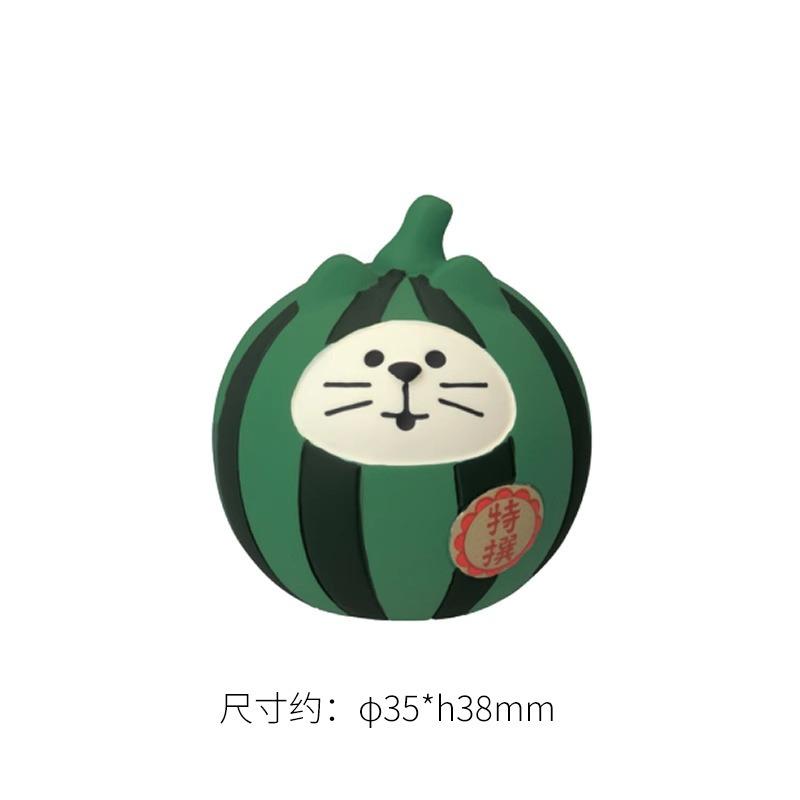 Cute Cat Refrigerator Sticker Grocery Zakka Bread Coffee Shop Decorative Gift Magnetic High Value Refrigerator Jewelry