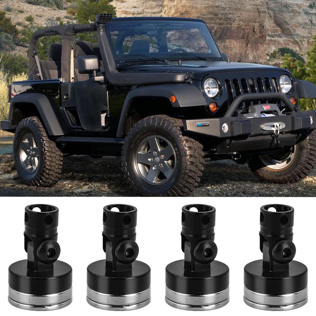 MUFUSHAN RC Car Column Magnetic Body RC Car RC Servo Column Strong for AXIAL SCX10 RC Car 4pcs Posts, Mounts, Shell, Mounts, Posts, Magnets, 1/10