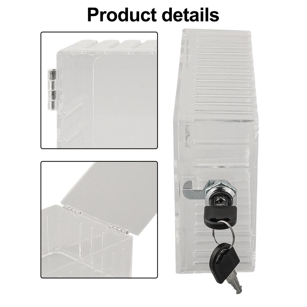 Security Lock Box Thermostat Lock Box Perfect For Home Security Easy Installation Fits Most Standard Thermostats