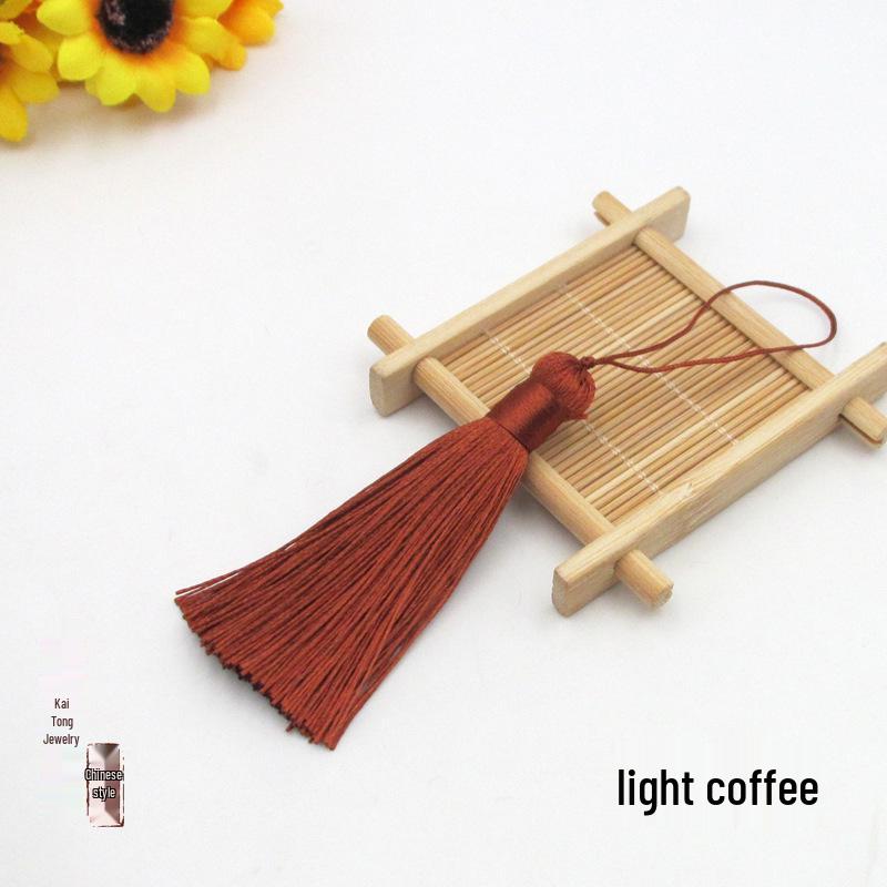 8cm Closed Loop Hanging Cord: Chubby Bookmark & Pillow Tassel
