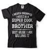 Brother T-shirt Birthday Gift Super Cool Brother Christmas Gift Tee Shirt