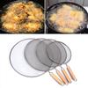 Stainless Steel Splatter Screen For Frying Pans Mesh Guard For Kitchen Cooking  Oil Splash Splatter Pot Cover