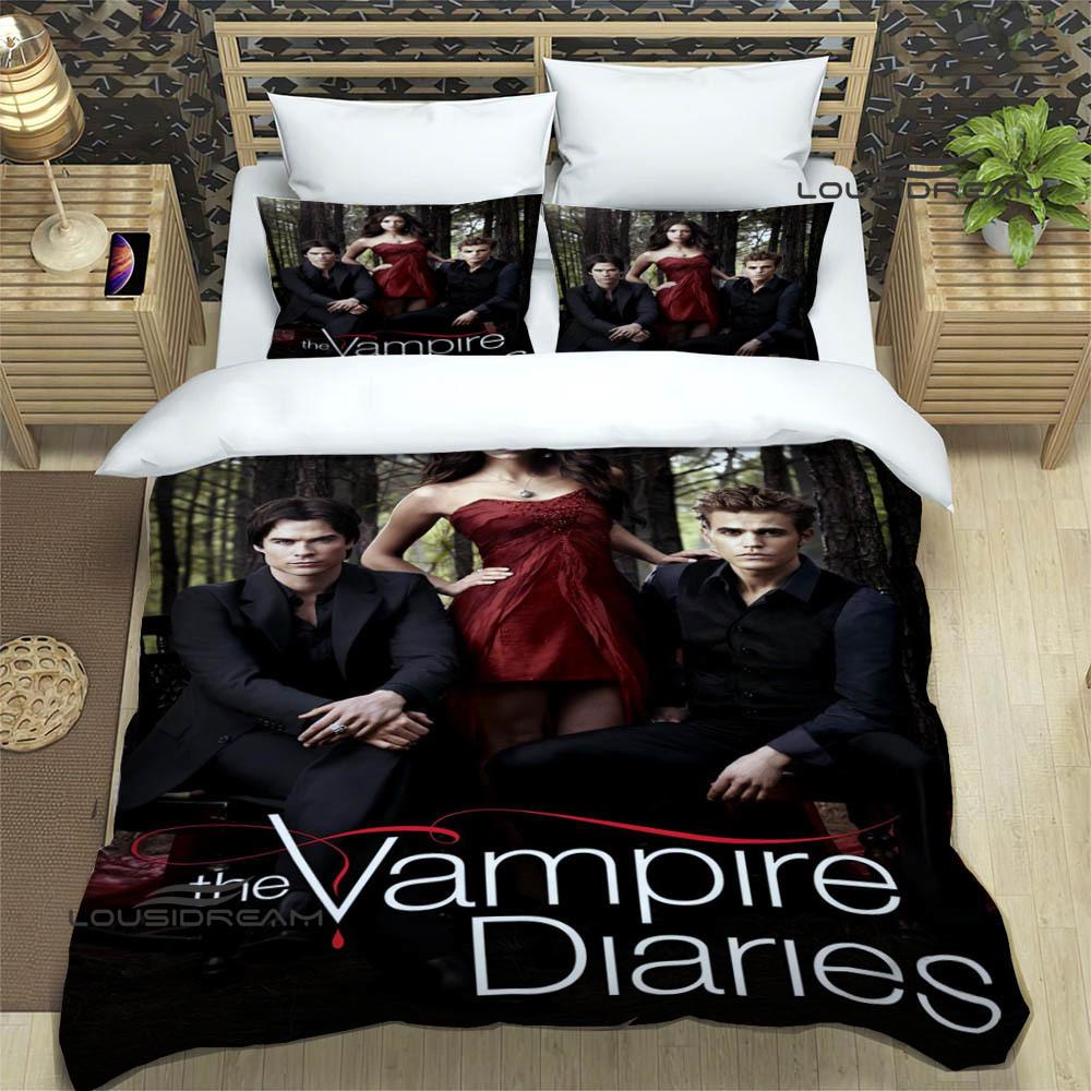 3D Damon Salvatore Printed Bedding Sets Exquisite Bed Supplies Set Duvet Cover Comforter Set Bedding Set Luxury Birthday Gift