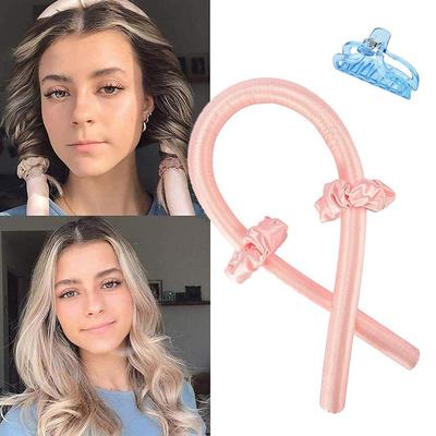 Heatless Curling Band Headband No Heat Curls Ribbon Hair Rollers Sleeping Soft Hair DIY Hair Styling Tools