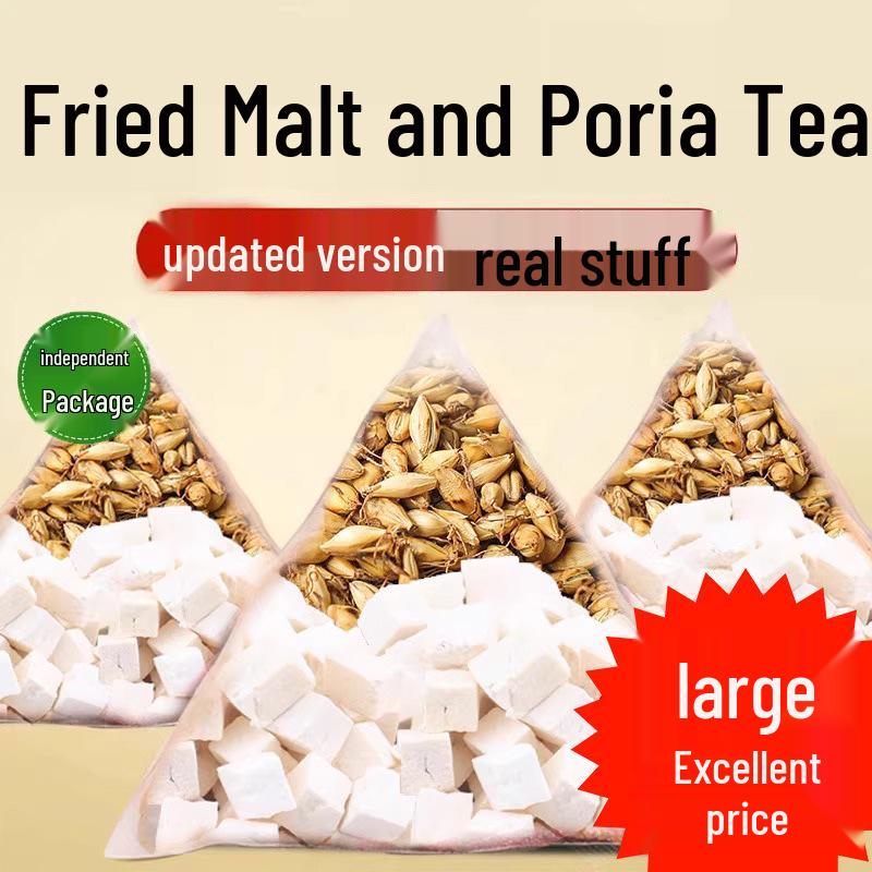 Poria Malt Herbal Tea Bags – Stir-fried Aroma Blend