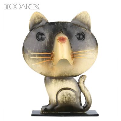 TOOARTS Cat Shaped Eyeglass Rack Holder Animal Shaped Spectacle Display Stand Home Furnishing Articles Crafting Gift