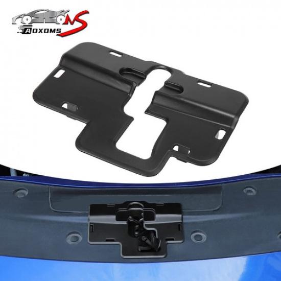 Black Engine Hood Lock Bolt Dust-Proof Gap Protection Cover for Dodge Charger