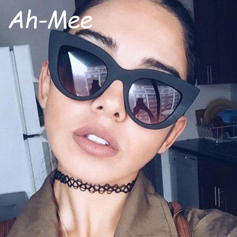 4pcs Fashion Large Frame Cat Eye Sunglasses Women Gradient Brand Design Sun Glasses Women's Outdoor Travel Eyewear UV400