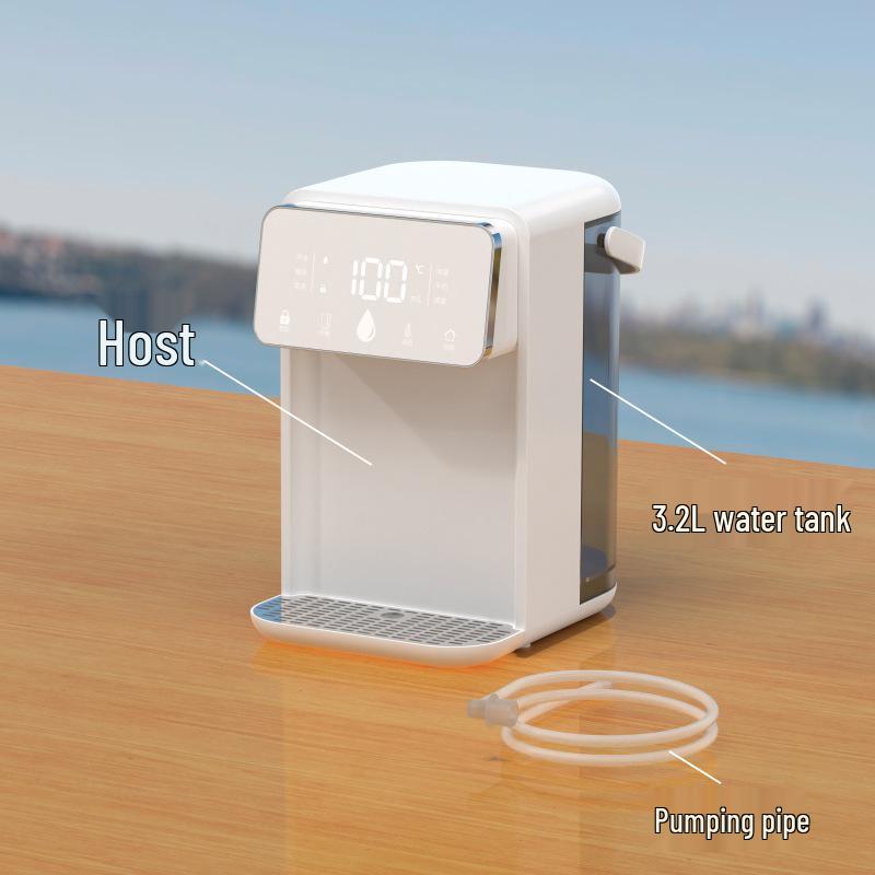Sofort heizender kleiner Wasserspender für Zuhause, Büro oder Teebar mit Tischfilter-Wasserkocher.