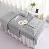 Salon Beauty Thickened Bed Sheet Spreading Bath Towel Head Wrapping Towels Massage Kit Bed Table Cover Sheets with Hole