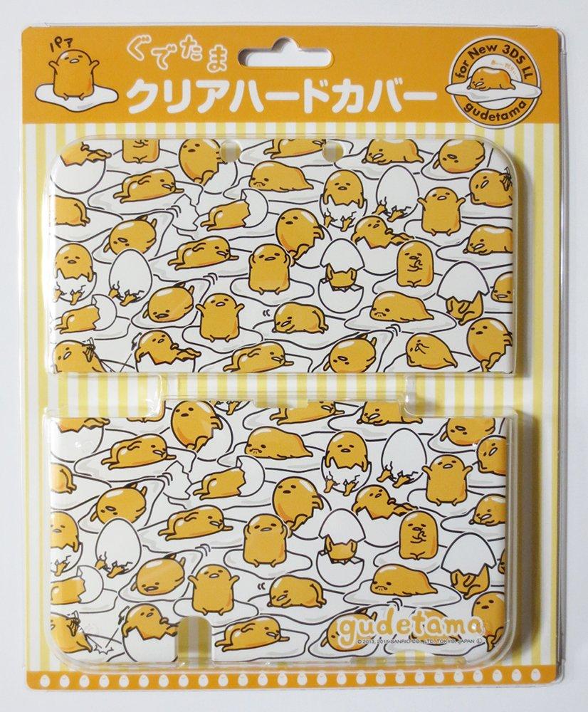 

Clear hard cover for new3DSLL “Gudetama (Gudetama Ippai)”