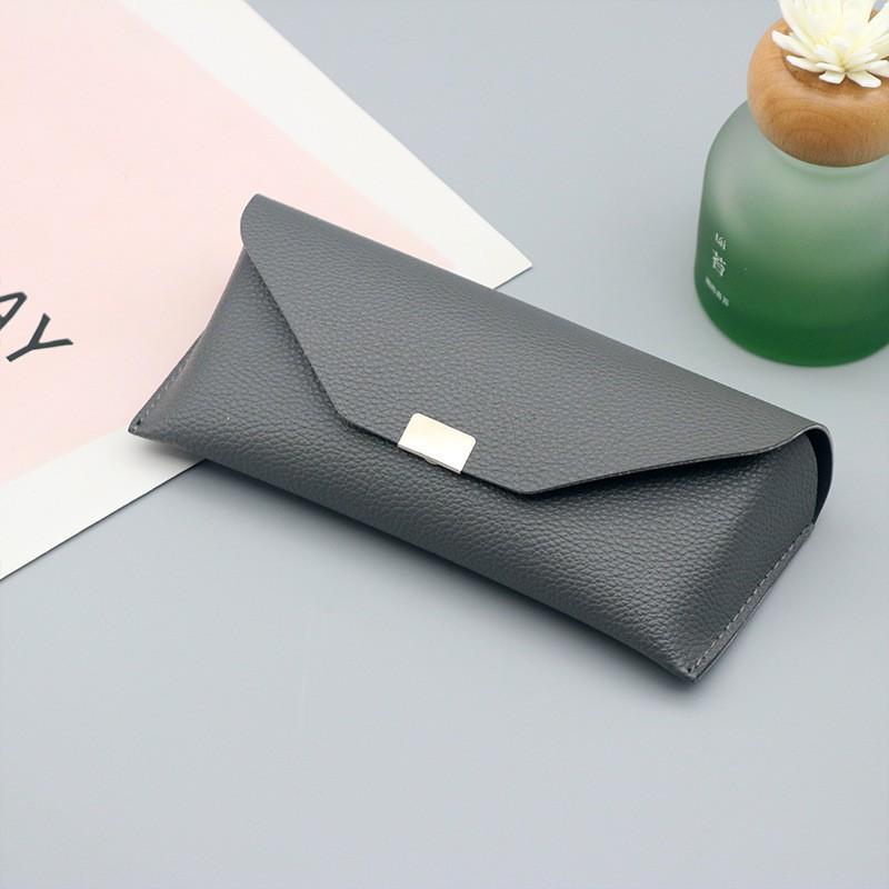 Premium Handcrafted Leather Eyewear Case Portable Sunglasses Gift Box Custom Print Ready