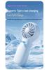 Portable Mini Handheld Smart Fan with Digital Display