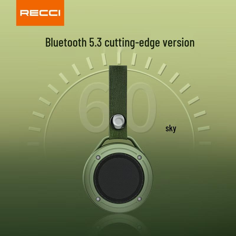 Recci RSK-W26 Outdoor Portable Bluetooth Speaker CN Plug (adapter Included) (CN Version)