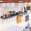 12PCS Glass Spice Jar Set, 120ml Square Seasoning Storage Bottles with Shaker Lids, Includes Pen, Stickers, Funnel, Kitchen Storage Organization Set