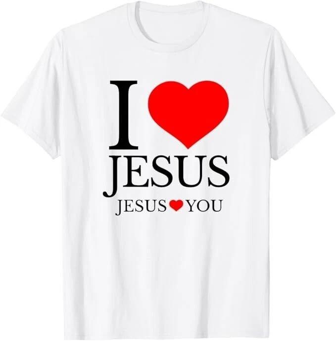 I LOVE JESUSJESUS LOVES YOUCHRISTIAN T-Shirt Unisex T-Shirt