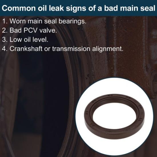 Front Crankshaft Oil Seal for Chevrolet Equinox Malibu 04-19 Main Seal 12584041