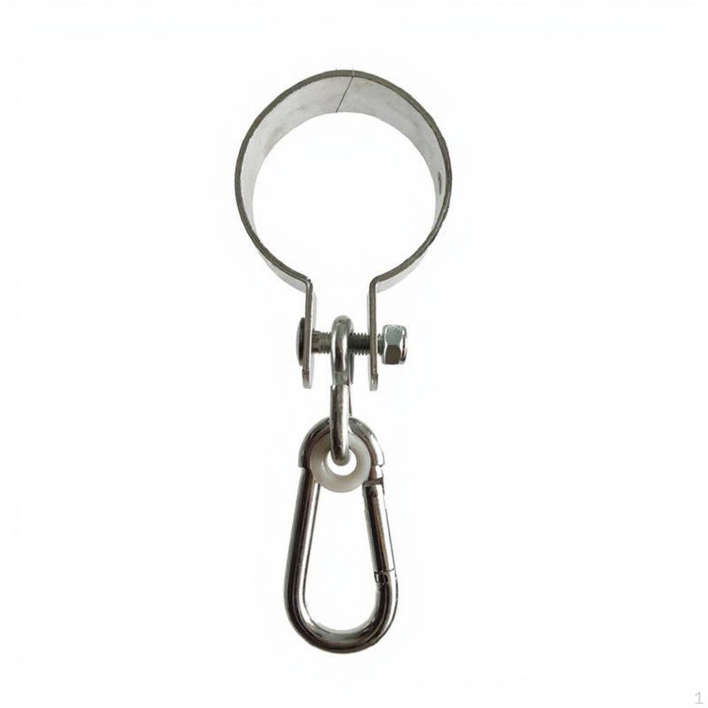 Rotating Hook, Round Hanger, Sturdy robustDuty Outdoor Playground Accessory, Kids 2.5cm