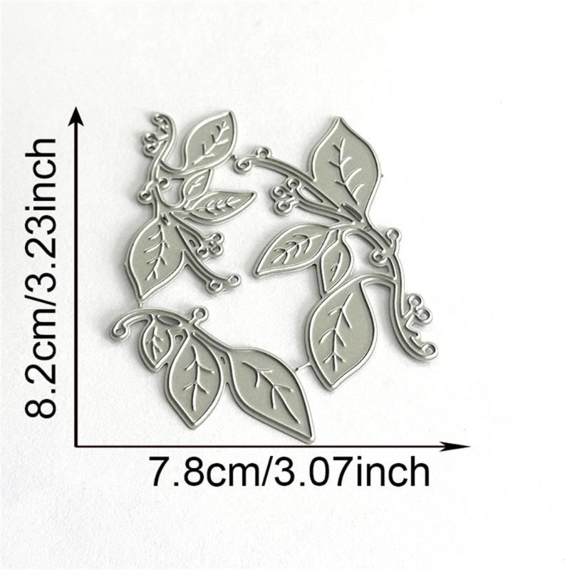 Metal Die Cuts Leaves Cutting Dies Embossing Stencils Molds for Scrapbooking Album Card Photo Journal Decorations