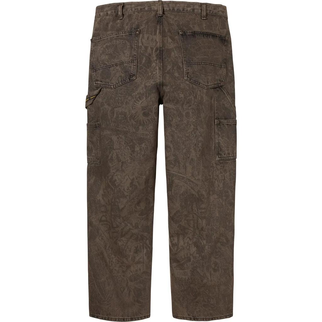 Supreme Double Knee Painter Pant Liberty (24FW)