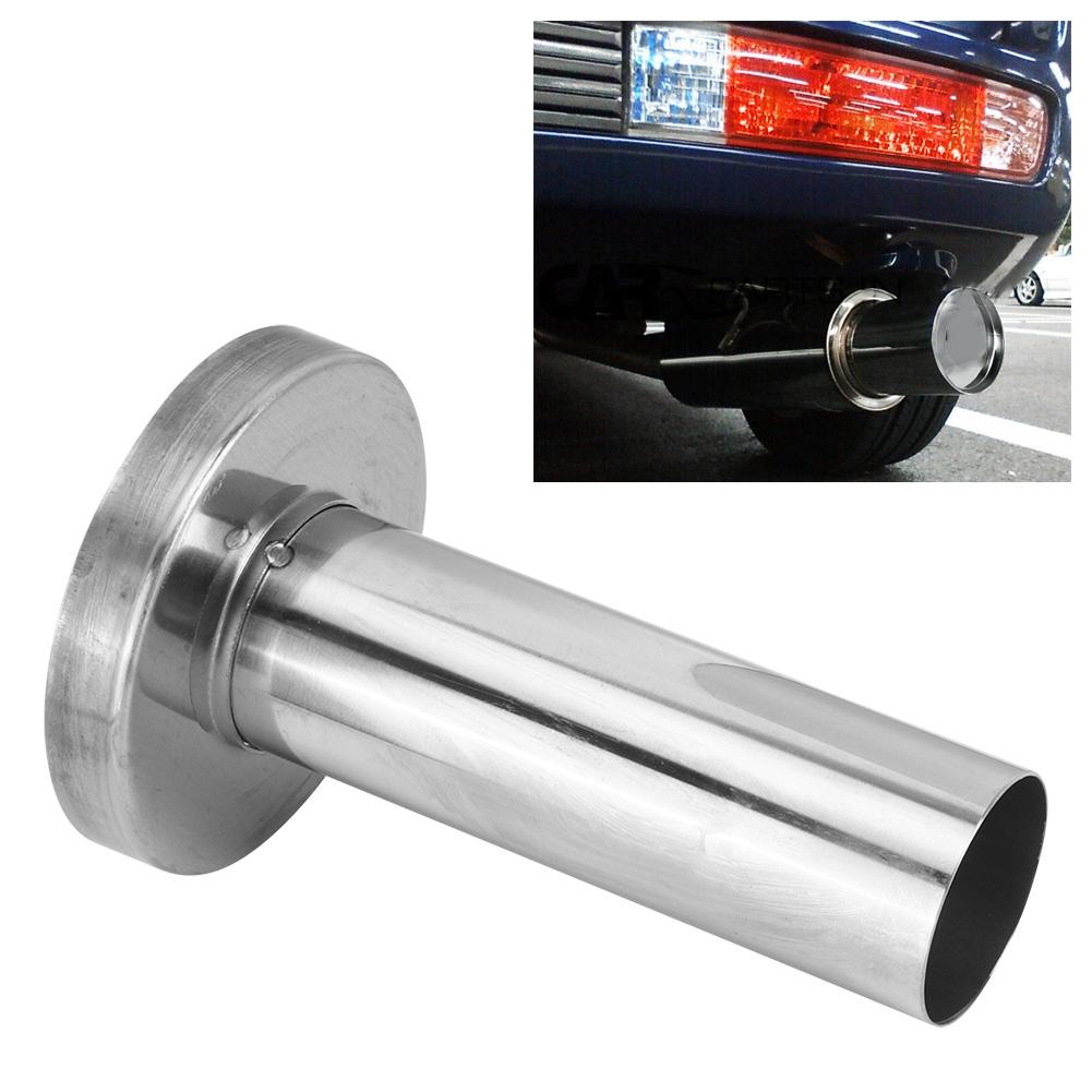 Car Modification Accessories Universal Stainless Steel Removable Muffler Silencer (4.5in)