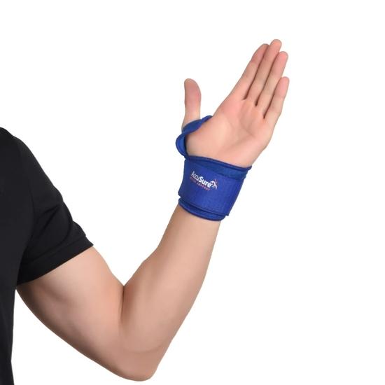 

AccuSure Neoprene Fitness Exercise Wrist Wrap Bands, Wrist Support With Thumb For Men & Women