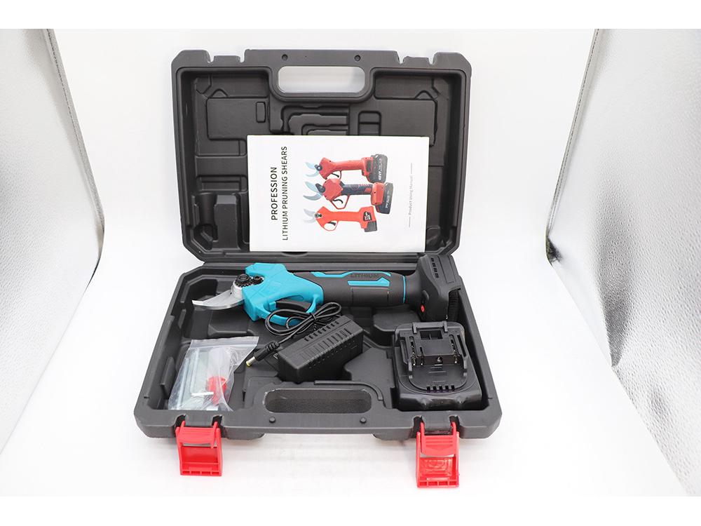 Cordless Electric Pruning Shears - Rechargeable Lithium Battery for Branches and Fruit Trees