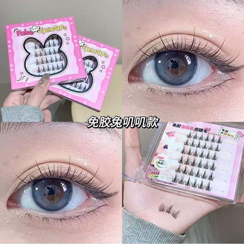 Stapi - Glue-free Animal Multipack False Eyelashes Cluster (Various Designs)