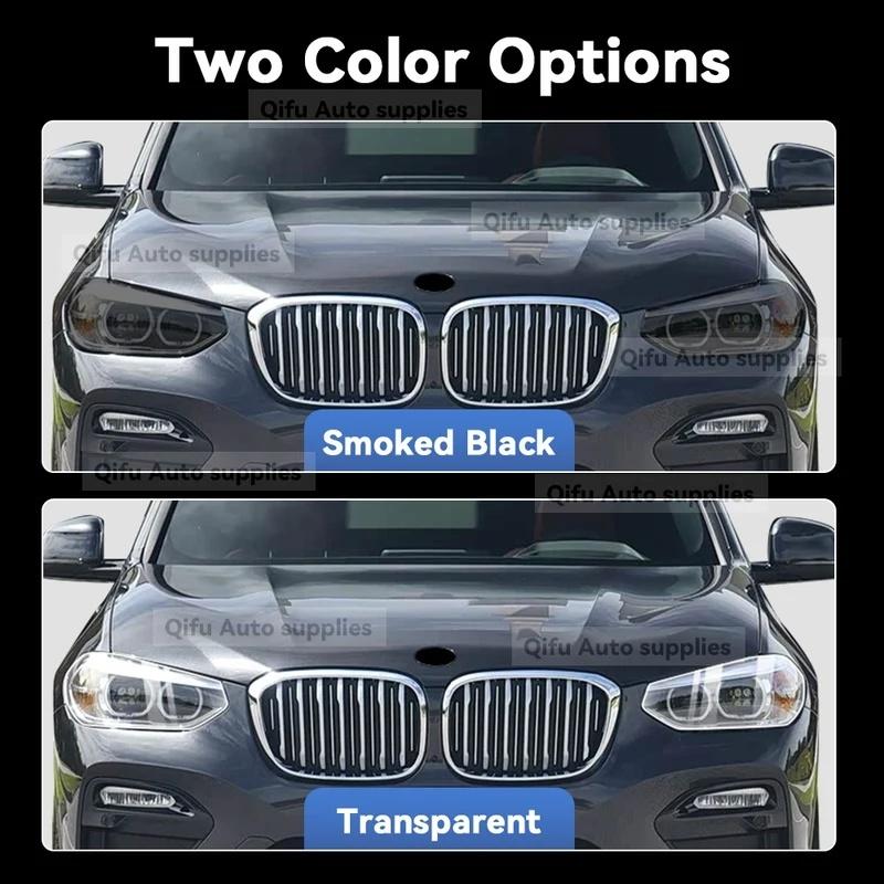 For BMW X4 G02 Car Headlight Protective Film TPU Pre Cut Anti-Scratch Headlight Vinyl Film Accessories