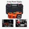 Household DC12V 5T 2 in 1 Electric Hydraulic Car Jack Easy-Operate Emergency Tool with Air Pump to Lift Car