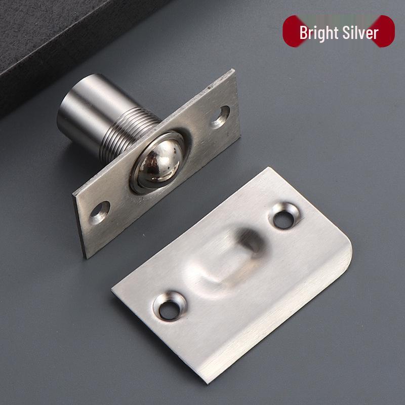 Adjustable Invisible Stainless Steel Door Spring Lock with Ceiling Box