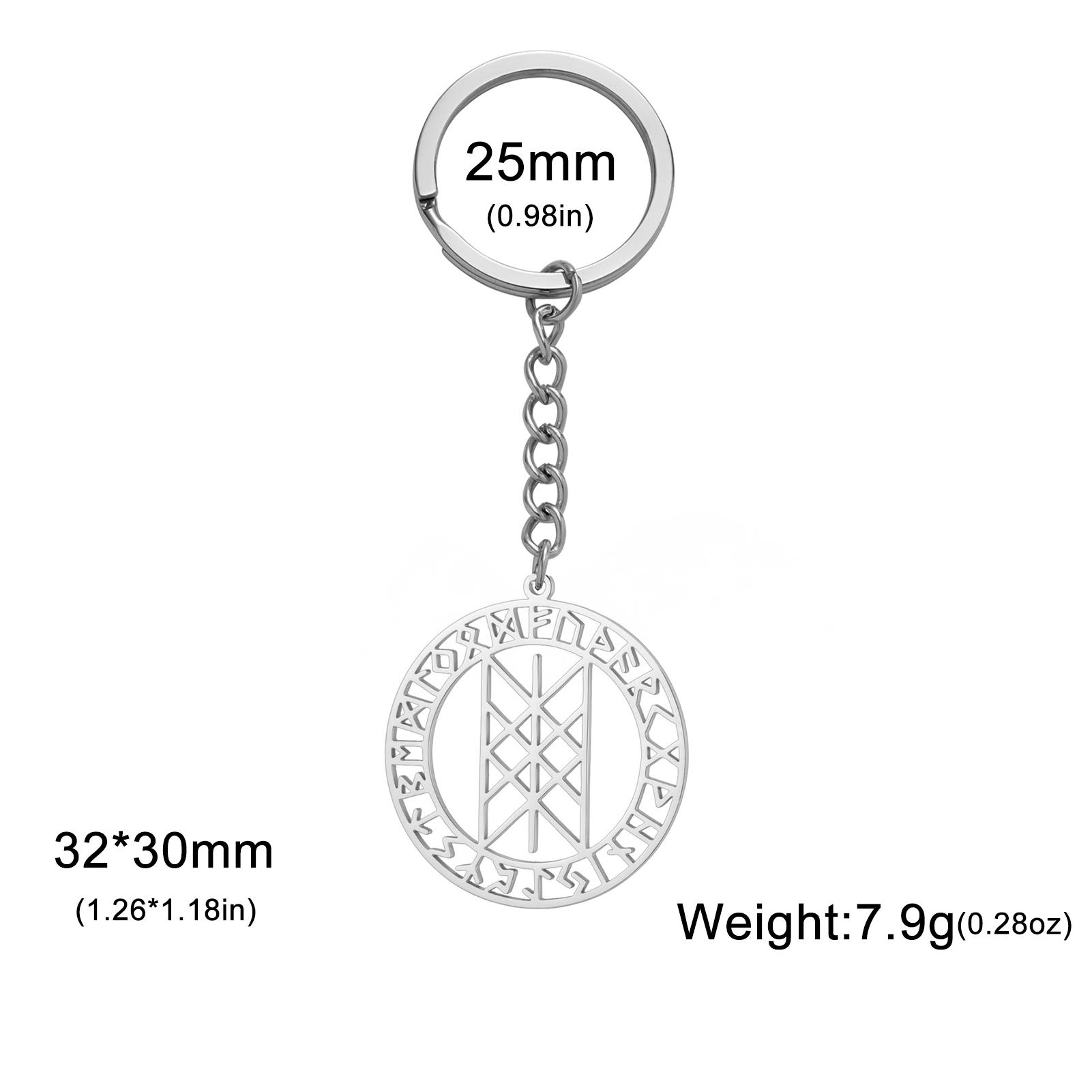 

LIKGREAT Runes Web of Wyrd Necklace for Women Men Stainless Steel Destiny Pendant Nordic Amulet Jewelry Valentine s Day Gift