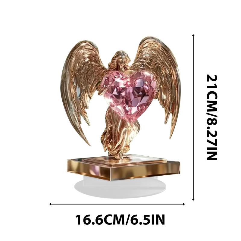 Nativity Scene Ornament Minimalist Christian Scene Ornament Acrylic Nativity Decoration Exquisite Religious Table Decoration