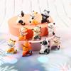 10Pcs Fridge Stickers Cartoon Cat Shape Magnetic Refrigerator Stickers Home Decoration Multi-Function Memo
