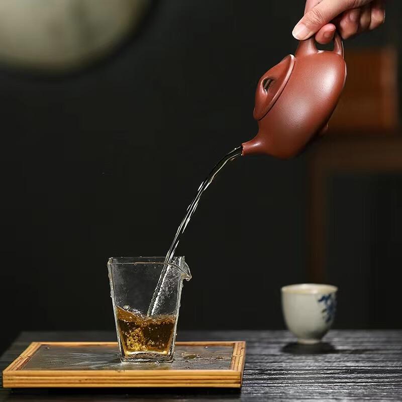 Handmade Yixing Zisha Stone Scoop Teapot