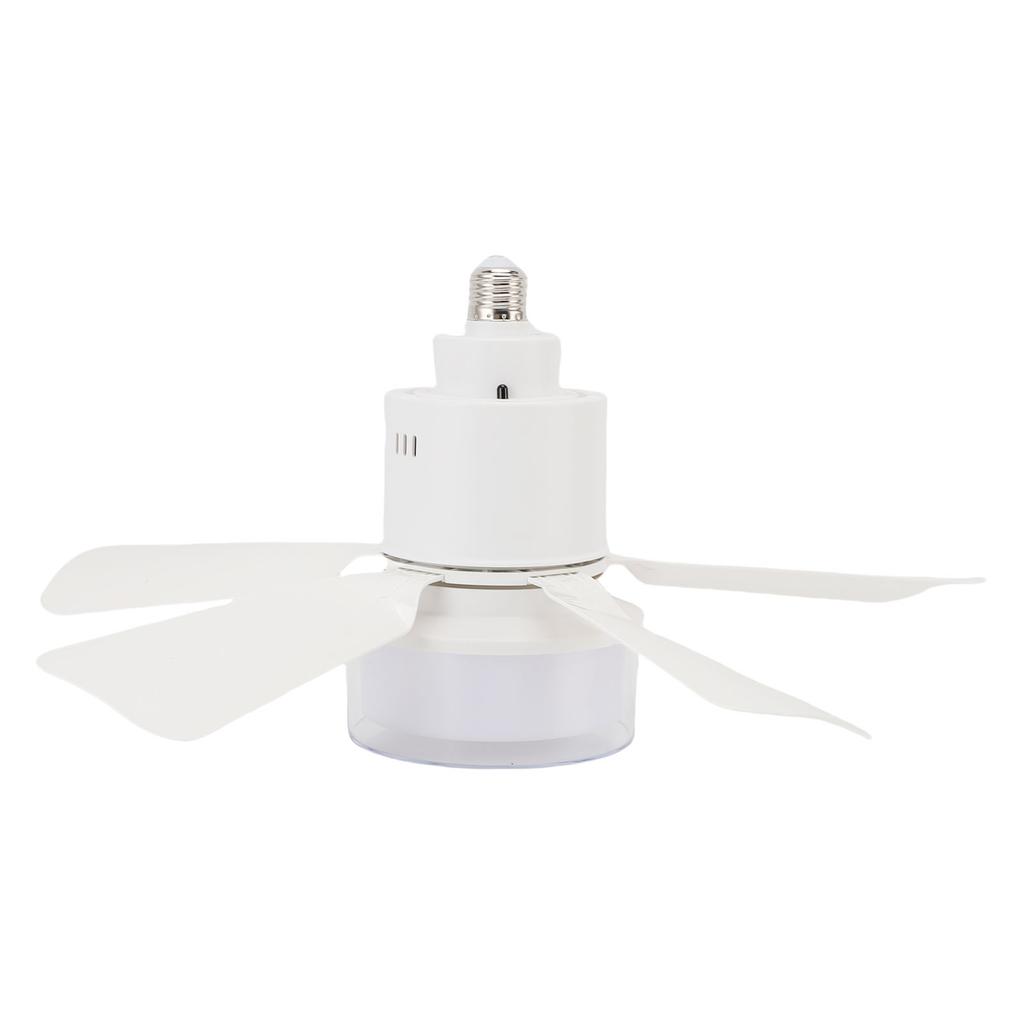 Ceiling Fan with Light 3 Colors Dimmable Quiet LED Ceiling Fan Lamp Screw in E26 Base Timer Function APP Control
