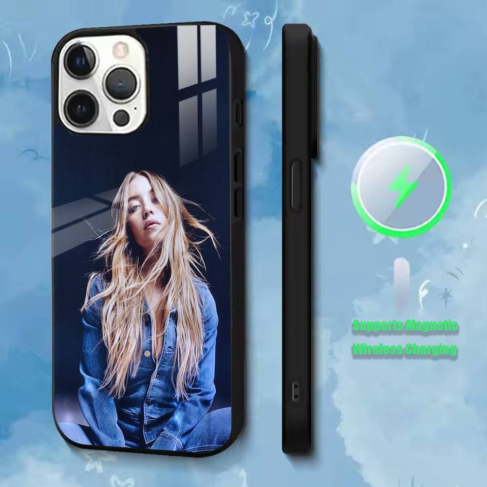 Anyone but You Sydney Sweeney Phone Case For iPhone17,16,15,14,13,12,11 Plus,Pro Allows magnetic wireless charging iPhone15Plus