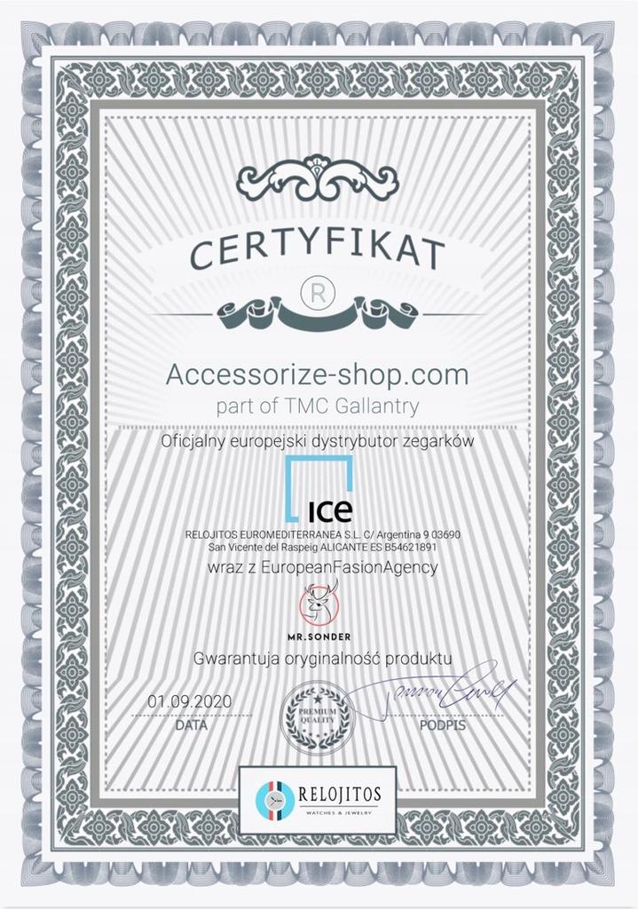 Zegarek ICE SP.NB.WE.US13. Kwarcowy, Kolor Biały. Mężczyzna.
