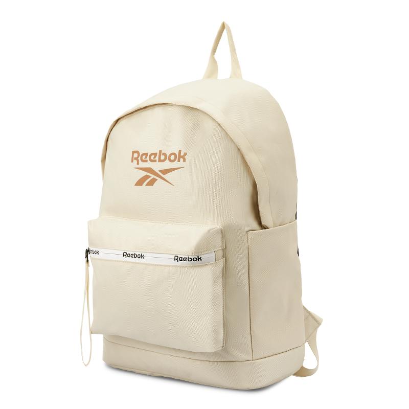 New Reebok Fabric Computer Backpack Regular Unisex Light Gray/Navy Blue/Black/Light Pink/Ecru RB230016M