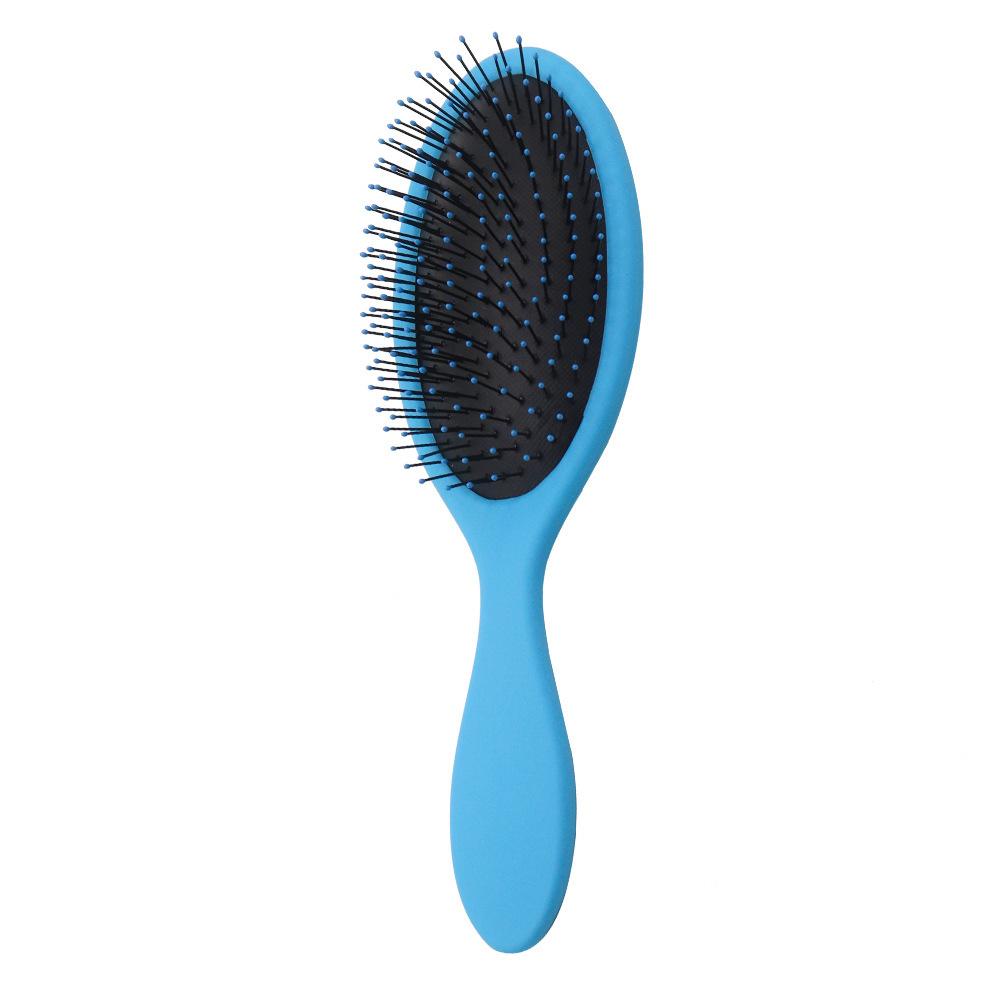 Plastic Cushion Massage Hair Brush for Detangling Anti-Knot Nylon Bristle Oval Hairbrush Volumizing Hair Styling Comb Ultra Soft Hair Brushes