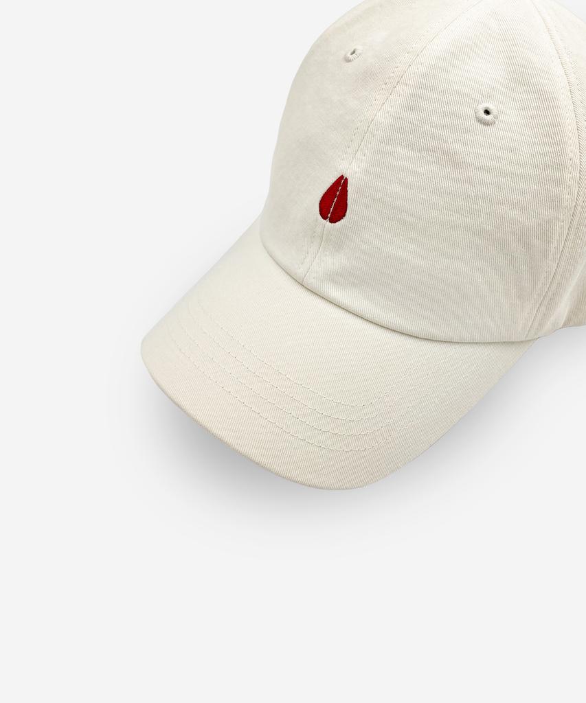 Beulleodeulain Ivory Drop Logo Cap