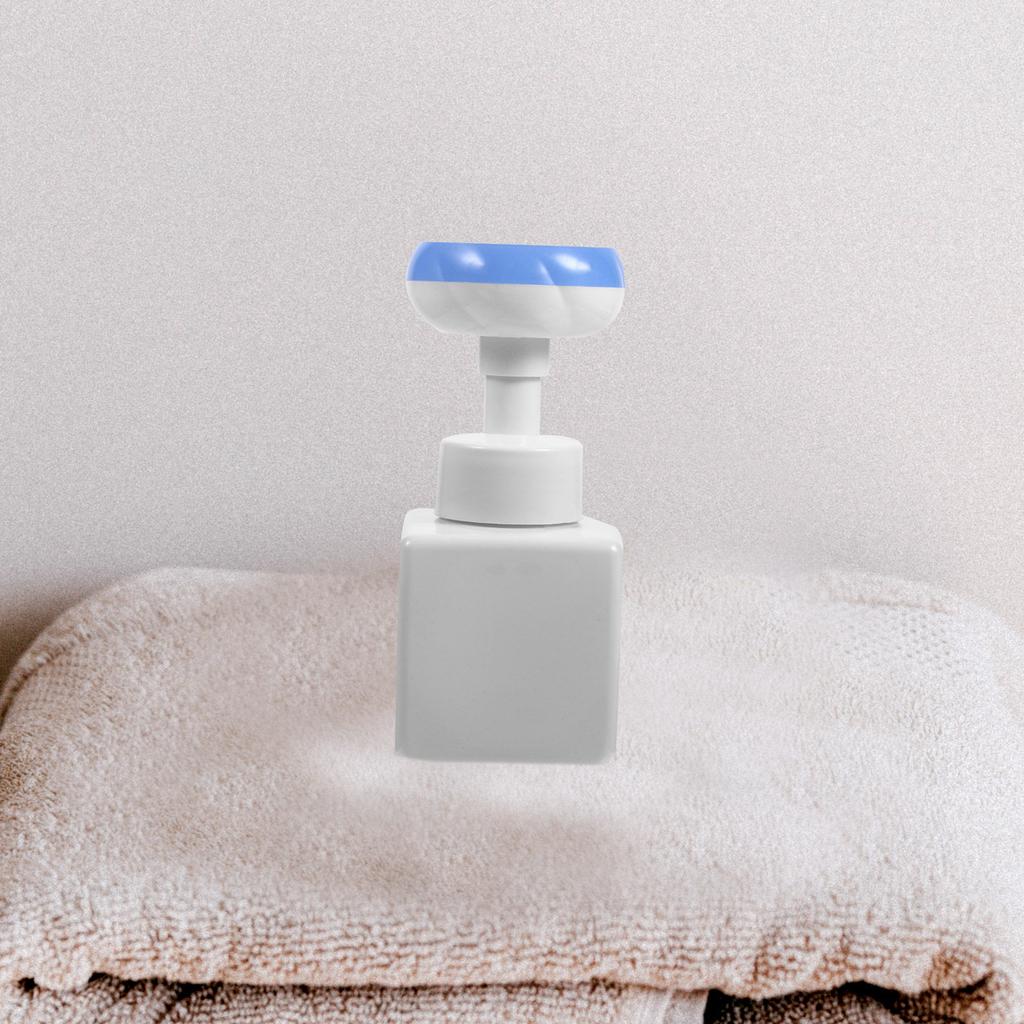 Compact Foaming Hand Soap Dispenser Bottle Reusable Press Type Design for Bathroom Kitchen Shower Travel Size Liquid Soap