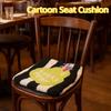 Cartoon Pattern Chair Pad Thickened Sofa Cushion Plush Cushion Office Mat  Car Seat