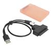 Hard Disk Adapter Cable SATA HDD SSD Dual Interface Conversion Cord with 2.5in Protect BoxRed