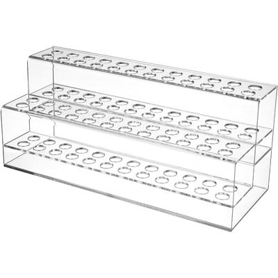 Acrylic Pen Holder Large Capacity Desk Foldable Display Stand Crayon Paintbrush Storage Shelf Office Organizers School Office