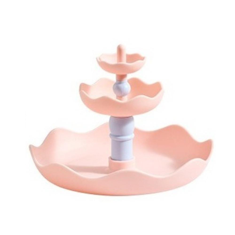 

Anti Slip Jewelry Key Holder Large Capacity Desktop Storage Box Jewelry Display Rack Entryway рожевий