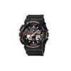 LCD/Pointer Dual Display Series Cool Classic Fashion Sports Waterproof Quartz Movement Resin Strap Japanese and Korean Watch Men's GA-100-1A4DR